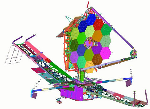NASA simulates future performance of James Webb Space Telescope with Femap