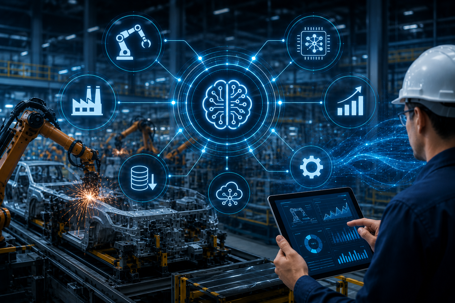 The Competitive Advantage of AI in Modern Manufacturing